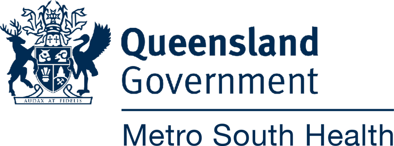 Queensland Government Metro South Health logo